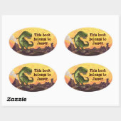 Stickers plaque TRex (Feuille)