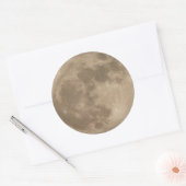Stickers Pleine lune Lune Stickers Amusants Lune C (Enveloppe)