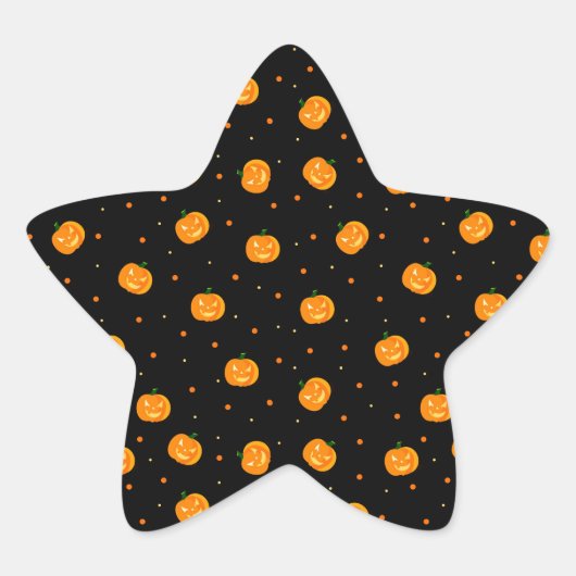 Stickers Pluie citrouille (Devant)