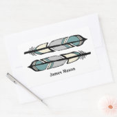 Stickers Plumes calmantes (Enveloppe)