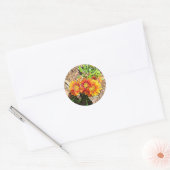 Stickers Plutôt Bright Orange Flowers (Enveloppe)