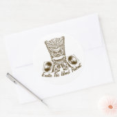 Stickers Podcast Exotic Tiki Island (Enveloppe)