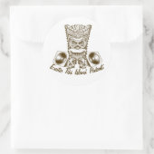 Stickers Podcast Exotic Tiki Island (Sac)