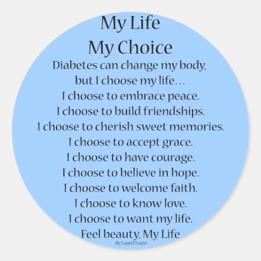 Stickers Poem Decal (Devant)