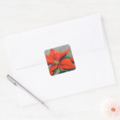 Stickers Poinsettia (Enveloppe)