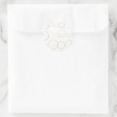 Stickers Points Cercle Chic (Sac)