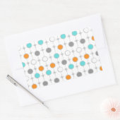 Stickers Points rétros et Starbursts (Enveloppe)