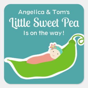 Stickers Pois doux en pois (Aqua Green & Pink)