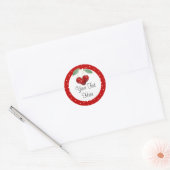 Stickers Pois Et Cerises (Enveloppe)