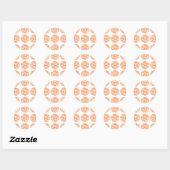 Stickers Pois Zebra (Feuille)