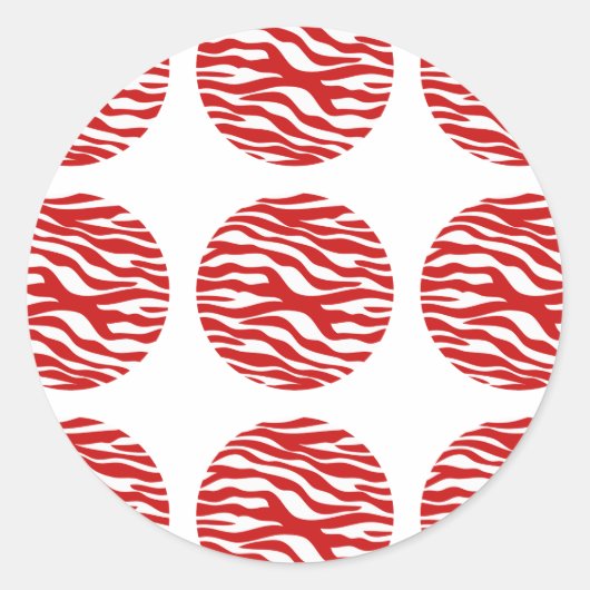 Stickers Pois Zebra (Devant)