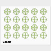 Stickers Pois Zebra (Feuille)