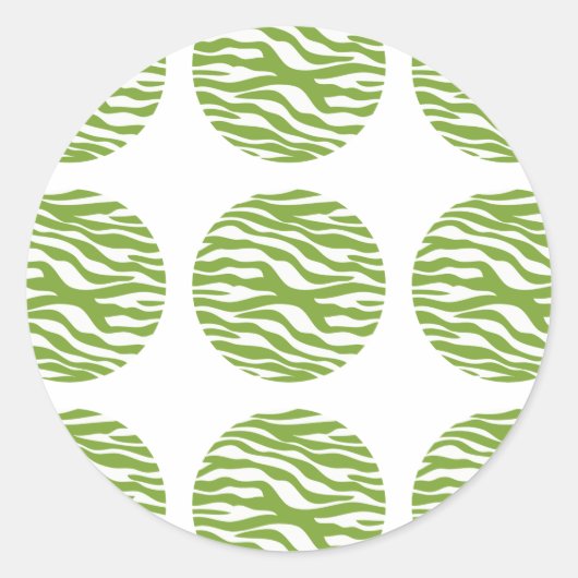Stickers Pois Zebra (Devant)