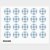 Stickers Pois Zebra (Feuille)