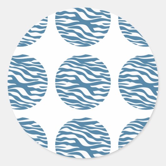 Stickers Pois Zebra (Devant)