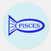 Stickers Poisson Pisces Star (Devant)