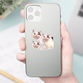 Stickers Polite Cat Meme (Telefoon)