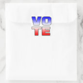 Stickers politiques d'élection VOTE (Sac)