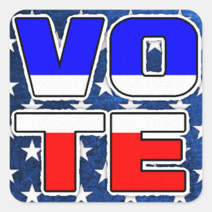 Stickers politiques d'élection VOTE