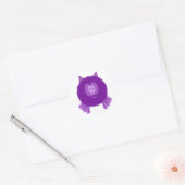 Stickers Pom Pal Chat Violet (Enveloppe)