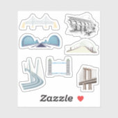 Stickers Pont (Feuille)