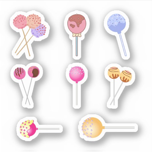 Stickers Pop Cake (Devant)