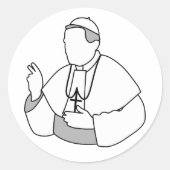 Stickers Pope (Devant)