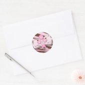 Stickers Pops de gâteau Boulangerie Zebra Rose Bro (Enveloppe)