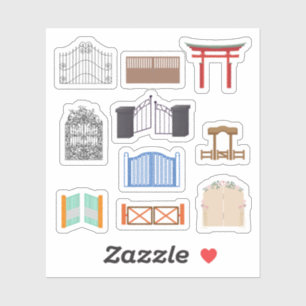 Stickers Porte