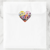 Stickers Porto Rico Heart (Sac)