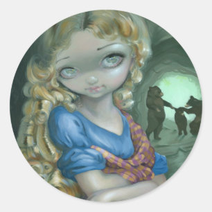 Stickers "Portrait de Goldilocks"