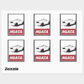 Stickers Portrait Miata (Feuille)