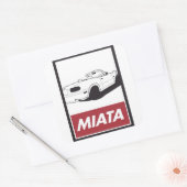 Stickers Portrait Miata (Enveloppe)