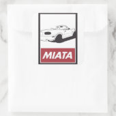 Stickers Portrait Miata (Sac)