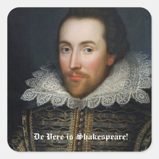 Stickers Portrait Shakespeare (Devant)