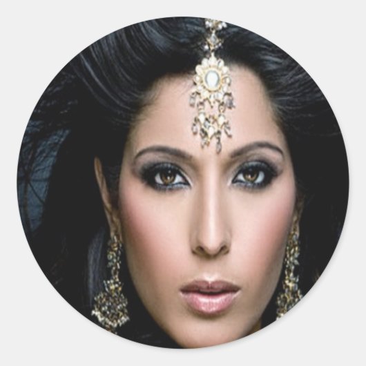 Stickers Portraits Princesse (Peel & Stick) # 3 (Devant)