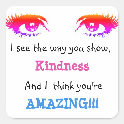 Stickers positifs pour les enseignants (Devant)