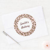 Stickers Poster de animal rose doux (Enveloppe)