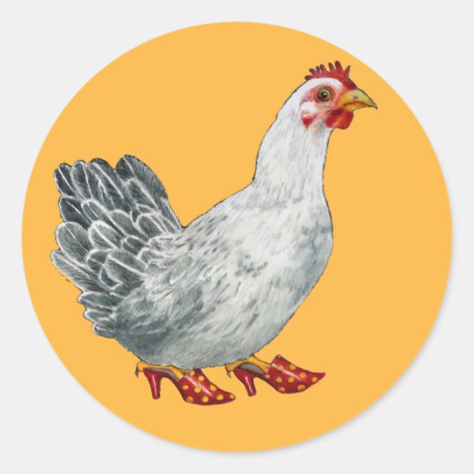 Stickers poulet (Devant)