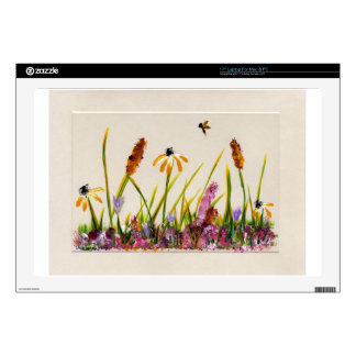 Stickers Pour 43 Cm Ordinateurs Portables Fleur sauvage 1b.jpg