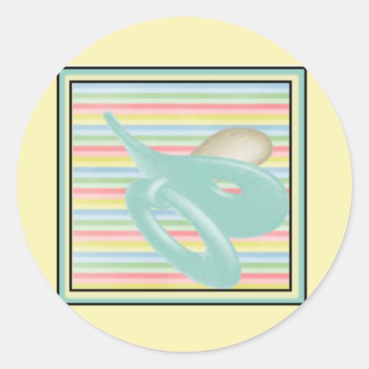 Stickers pour bébés et joints d'enveloppe (Devant)