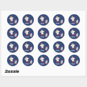 Stickers pour enfants astronautes de Rockship (Feuille)
