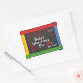 Stickers pour enseignants le jour de la Saint-Vale (Enveloppe)