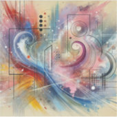 Stickers pour la conception artistique (Devant)