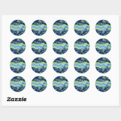 Stickers pour l'anniversaire du garçon (Feuille)