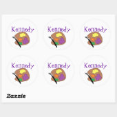 Stickers pour le nom Kennedy (Feuille)