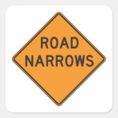 Stickers pour les panneaux routiers de la route ét (Devant)