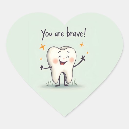 Stickers pour les petits patients dentistes (Devant)