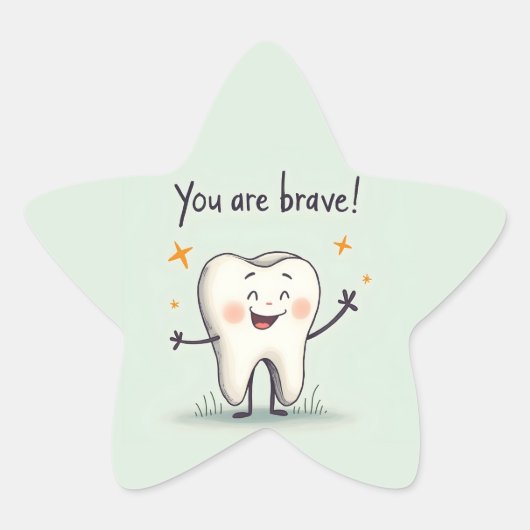 Stickers pour les petits patients dentistes (Devant)