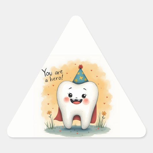 Stickers pour les petits patients dentistes (Devant)